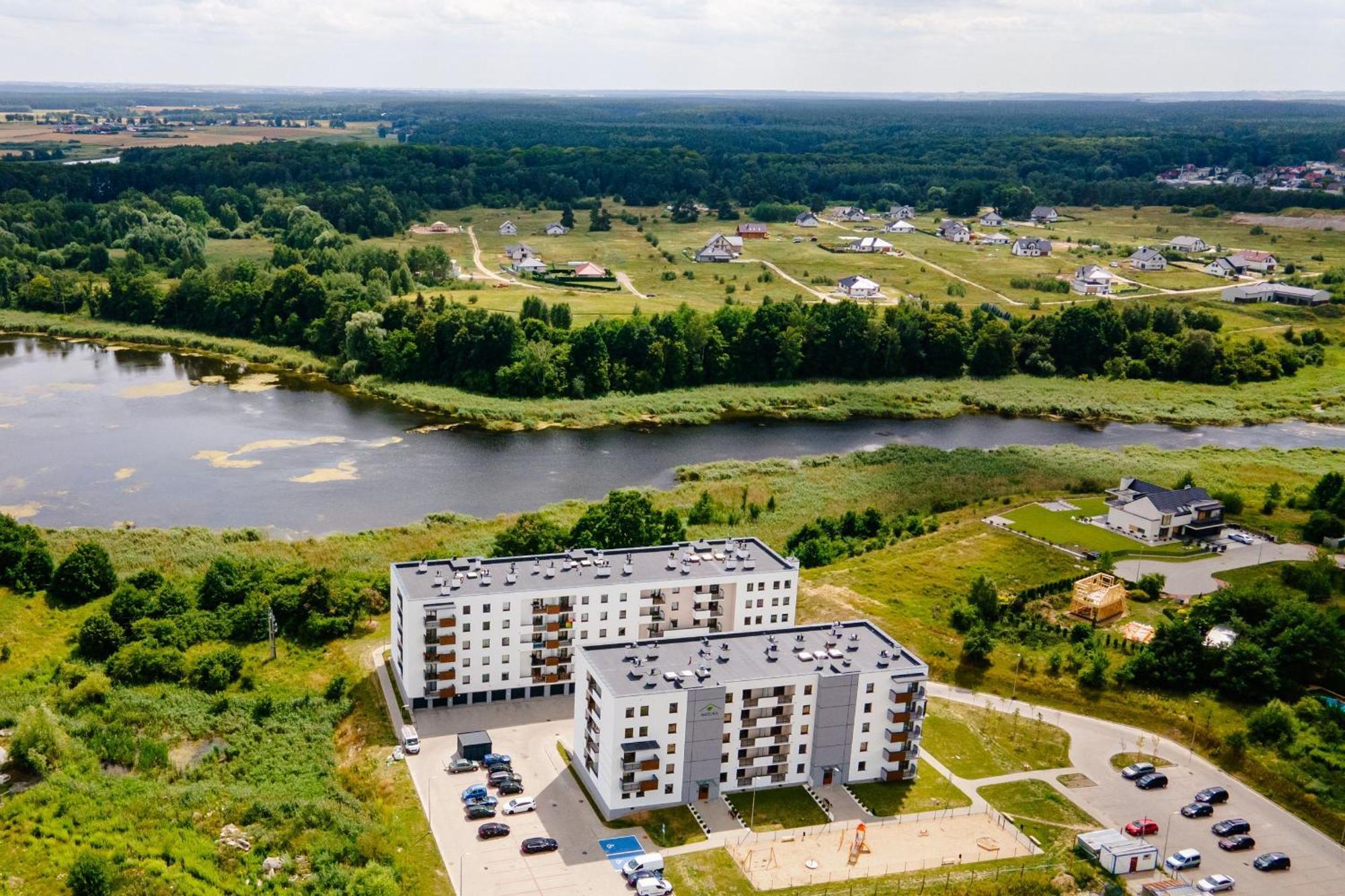 Apartamenty Ilawa - Osiedle Natura Ngoại thất bức ảnh